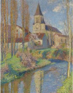 L'ecole Et L'eglise De Labastide-du-vert