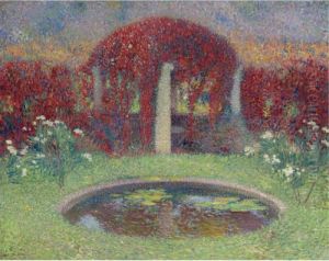 Le Bassin Et La Tonnelle by Henri Martin