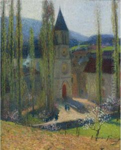 L'eglise De Labastide-du-vert, Fin D'apres-midi
