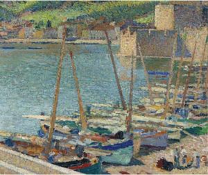 Bateaux De Peche, Sur La Greve A Collioure