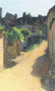 Rue Montante Dans La Bastide Du Vert, Vers 1900