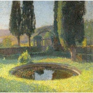 Le Bassin Sud-est Du Parc De Marquayrol by Henri Martin