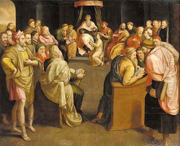 Christ among the Doctors - view 1