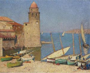 Le Port De Collioure by Henri Martin