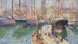 Port De Marseille by Henri Martin
