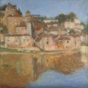 Vue De Puy L'eveque, Depuis La Rive D'en Face