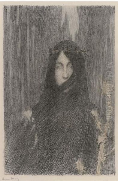 Girl With A Crown Of Thorns - view 1