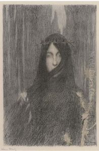 Girl With A Crown Of Thorns