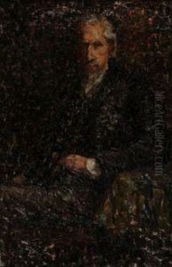 Portrait Du Critique D'art Felix Feneon by Henri Martin