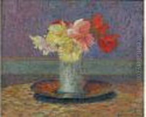 Bouquet De Fleurs by Henri Martin