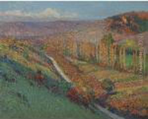 La Vallee Du Vert En Aval De La Bastide Du Vert