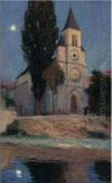 Eglise Au Bord De La Riviere - view 1