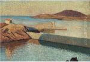 L'ermitage A L'entree Du Port De Collioure by Henri Martin