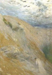 Orphee Venant De Perdre Definitivement Eurydice by Henri Martin