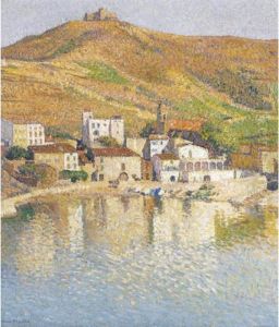 Baie De Collioure, Avec Le Port