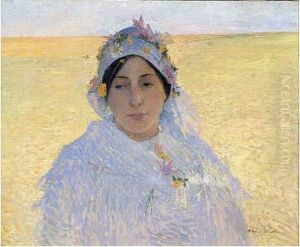 Beatrix (portrait De Madame Henri Martin), Circa 1895-1900 by Henri Martin