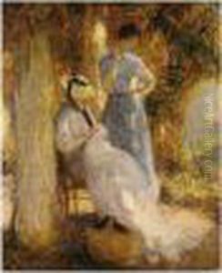 La Couture A Marquayrol by Henri Martin