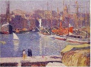 Le Vieux Port De Marseille by Henri Martin