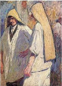 Deux Paysans by Henri Martin