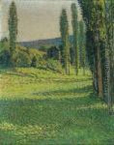 Au Bord D'un Champ by Henri Martin