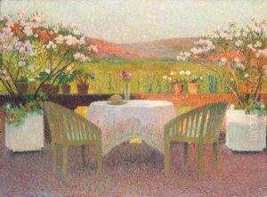 Le Terrasse De Marquayrol by Henri Martin
