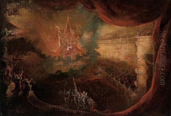 Satan Entering His Kingdom - view 1