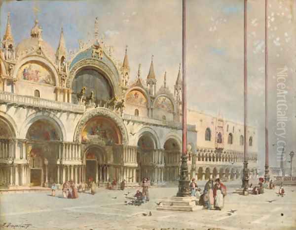 A leisurely afternoon in St. Mark's square - view 1