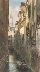 A Venetian backwater 2 by Alberto Prosdocimi