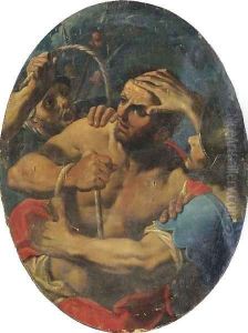 The Capture of Samson by Paolo Pagani