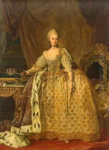 Portrait of Queen Sophie-Magdalene