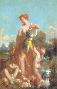 Allegorie de l'Automne by Narcisse-Virgile De Az De La Pena