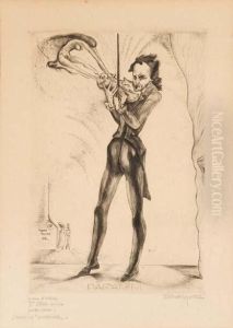 Le Streghe - 1918 by Alberto Martini