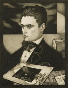 Giovin Signore (o Autoritratto) by Alberto Martini