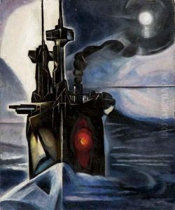 La Nave Fantasma by Alberto Martini