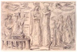 Incoronazione Della Vergine by Arturo Martini