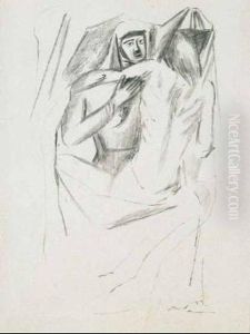 L'abbraccio by Arturo Martini