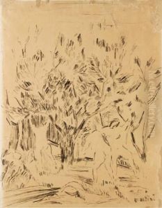 Figure Al Bagno - (1926 Ca.) by Arturo Martini