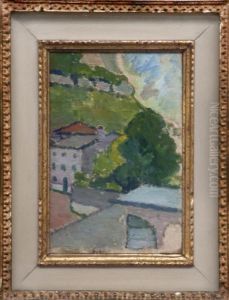"paesaggio" by Piero Marussig