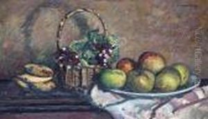 Natura Morta Mele Rapanelli E Banane