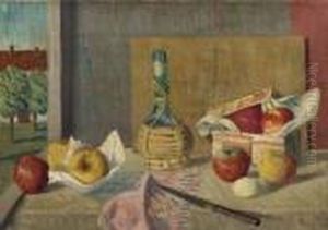 Natura Morta Con Mele by Piero Marussig