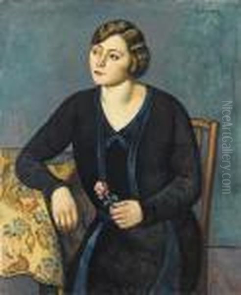 Donna Con Fiore - view 1