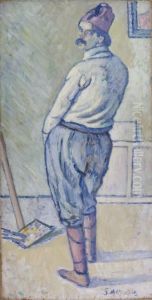 Figura D'uomo Con Fez.