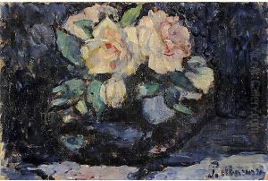 Due Rose by Piero Marussig