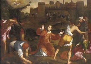 The Martyrdom of Saint Stephen by Gregorio Pagani