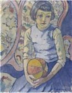 Bambina Con La Palla