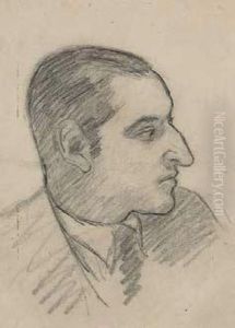 Ritratto D'uomo by Piero Marussig