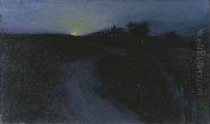 Twilight on the Farm by Charles Rollo Peters