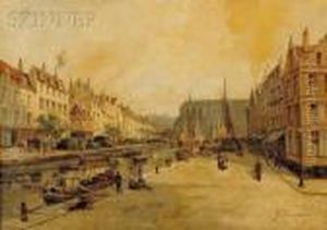 Promenade Along The Canal