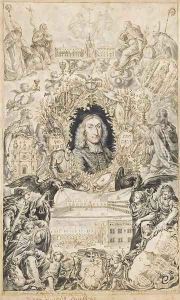 An allegory with the portrait of Johann Ernst von Thun, Prince Archbishop of Salzburg