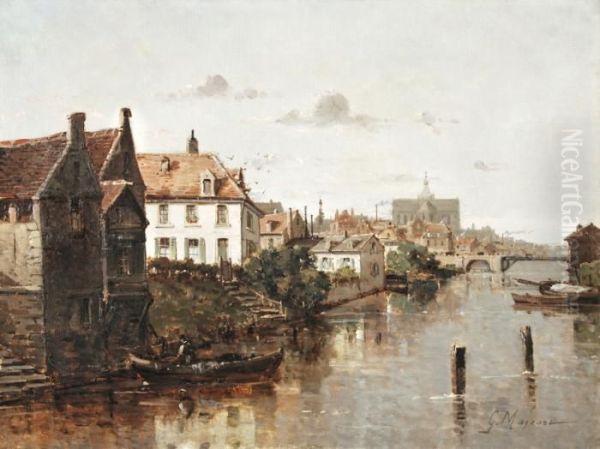 Vue Du Canal Avec Des Constructions - view 1